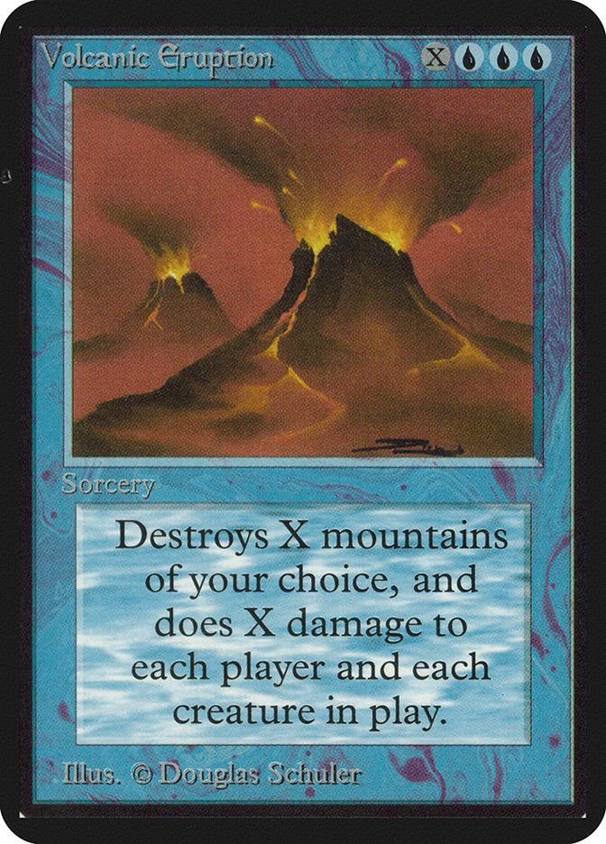 Volcanic Eruption [Alpha Edition] | Rock City Comics