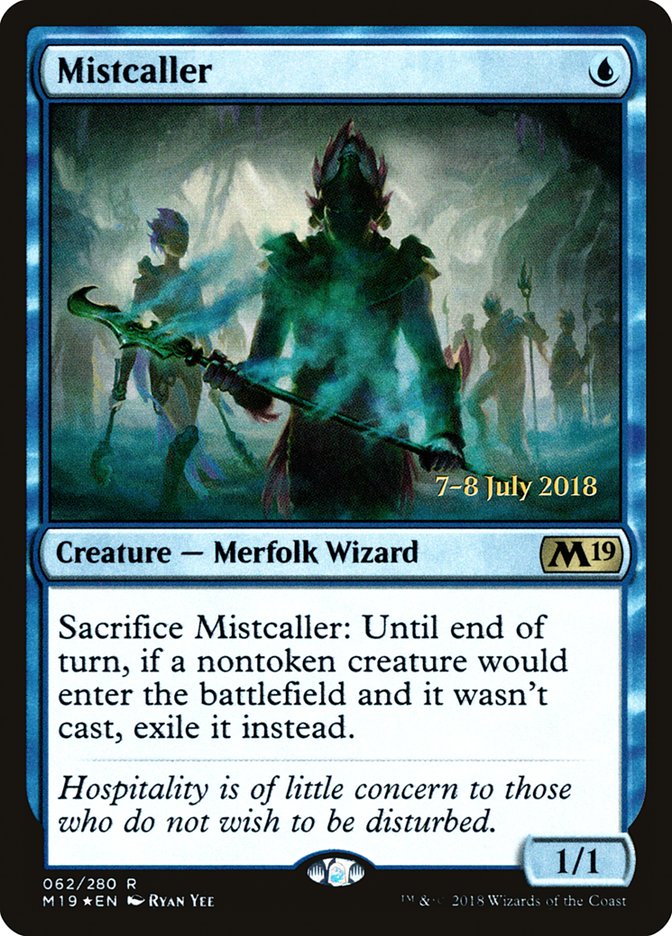 Mistcaller [Core Set 2019 Prerelease Promos] | Rock City Comics