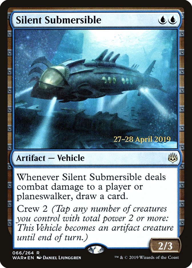 Silent Submersible [War of the Spark Prerelease Promos] | Rock City Comics