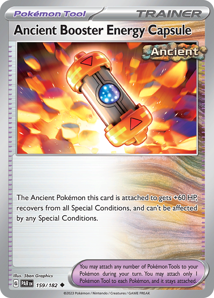 Ancient Booster Energy Capsule (159/182) [Scarlet & Violet: Paradox Rift] | Rock City Comics