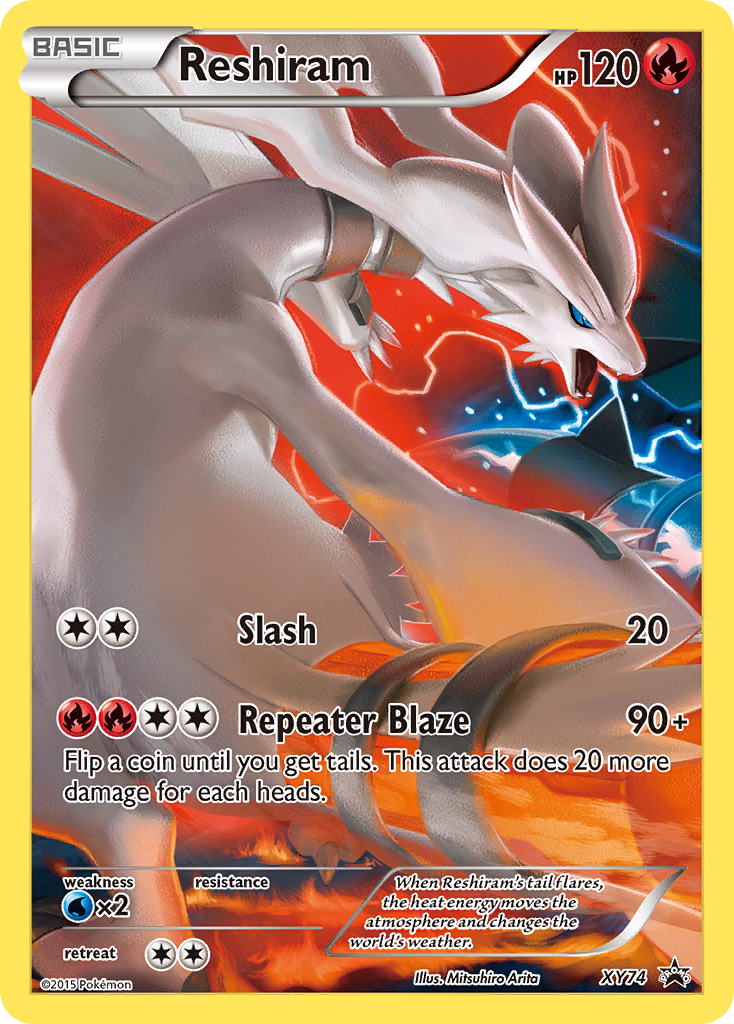 Reshiram (XY74) [XY: Black Star Promos] | Rock City Comics