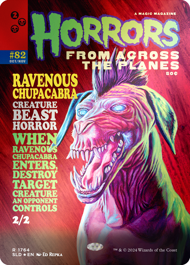 Ravenous Chupacabra (1764) (Rainbow Foil) [Secret Lair Drop Series] | Rock City Comics