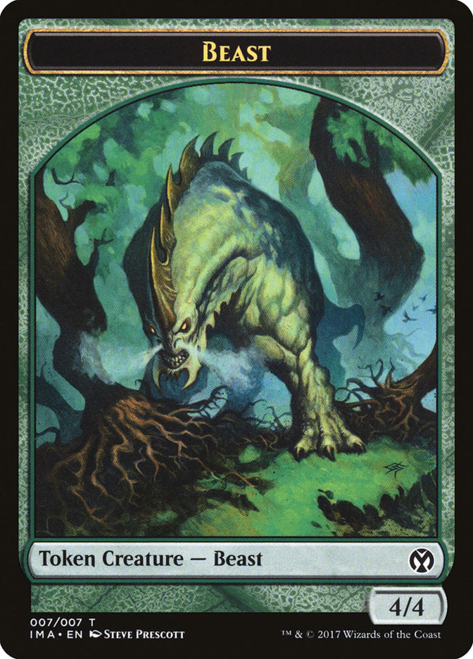 Beast Token [Iconic Masters Tokens] | Rock City Comics