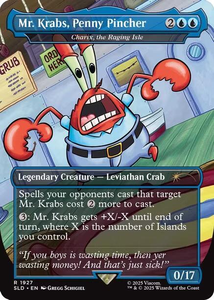Mr. Krabs, Penny Pincher - Charix, the Raging Isle [Secret Lair Drop Series] | Rock City Comics