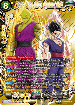 Piccolo & Son Gohan, Newfound Might (BT17-148) [Ultimate Squad] | Rock City Comics