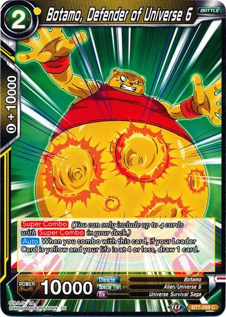 Botamo, Defender of Universe 6 (BT7-088) [Assault of the Saiyans] | Rock City Comics