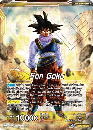 Son Goku // SS Son Goku, Fearless Fighter (BT17-081) [Ultimate Squad] | Rock City Comics