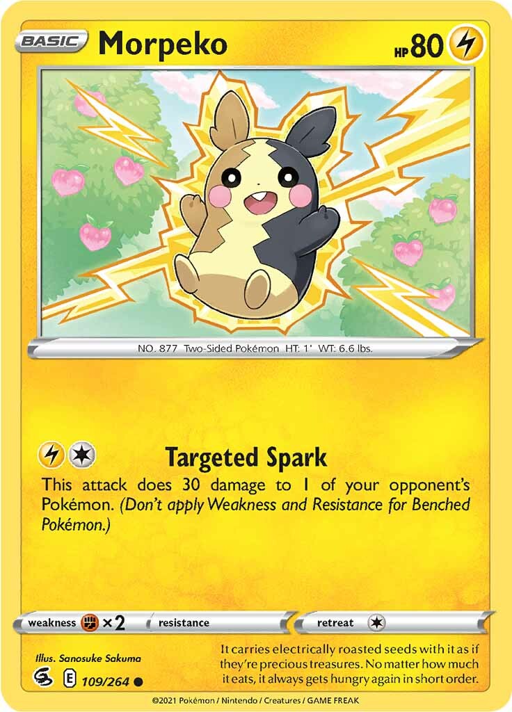 Morpeko (109/264) [Sword & Shield: Fusion Strike] | Rock City Comics