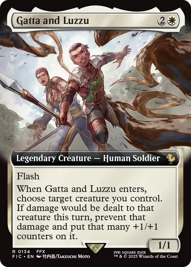 Gatta and Luzzu (Extended Art) [FINAL FANTASY Commander] | Rock City Comics