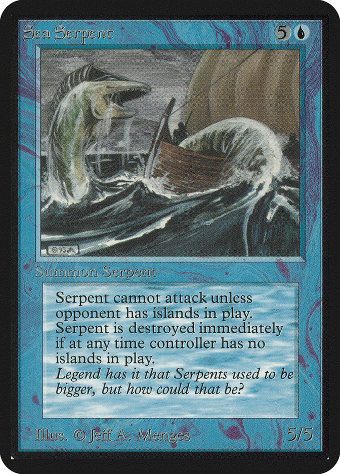Sea Serpent [Alpha Edition] | Rock City Comics
