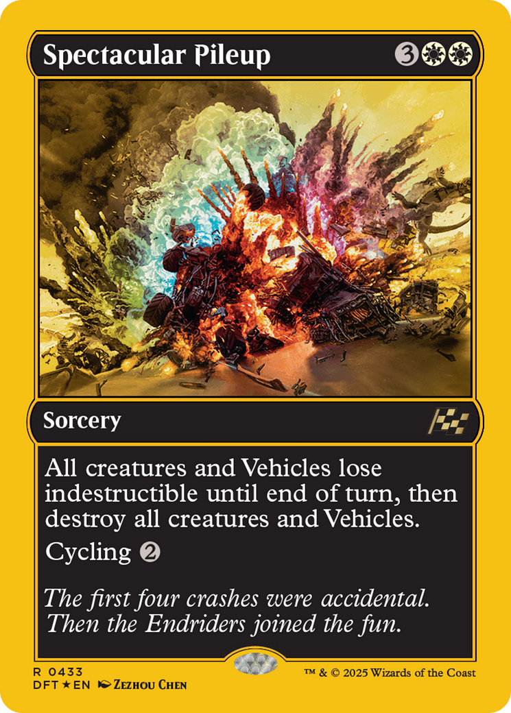 Spectacular Pileup (First-Place Foil) [Aetherdrift] | Rock City Comics