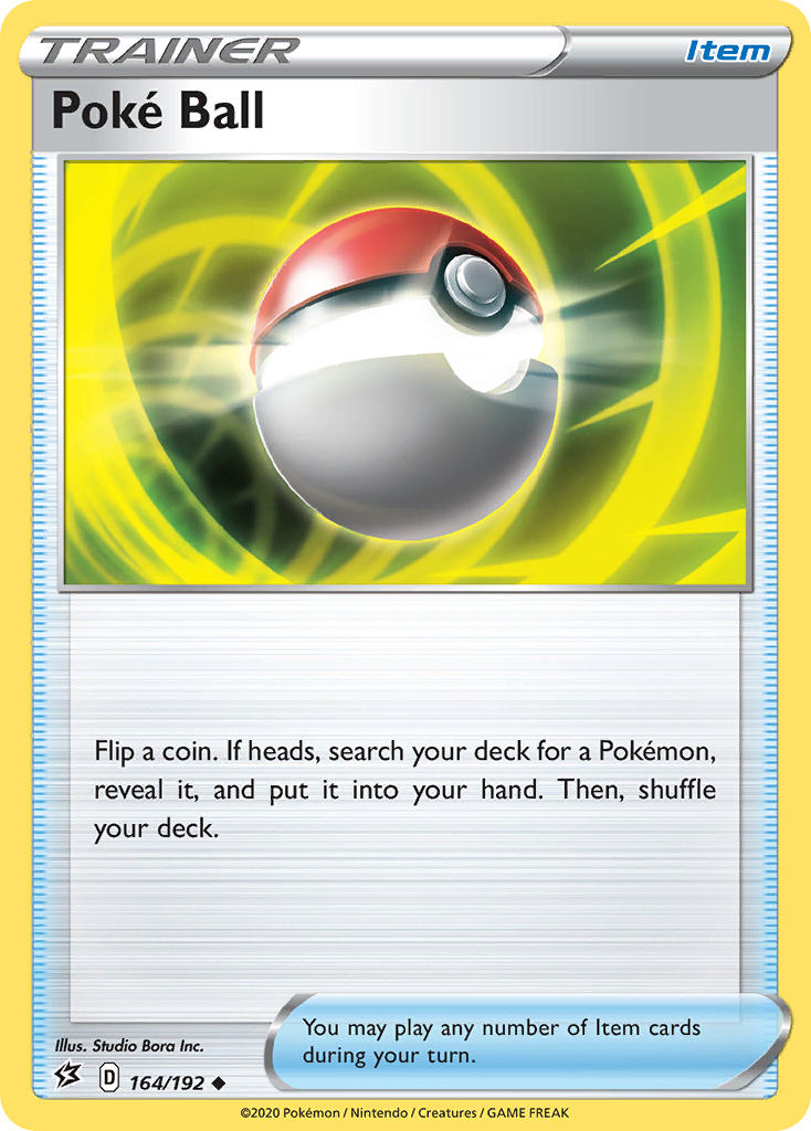 Poke Ball (164/192) [Sword & Shield: Rebel Clash] | Rock City Comics