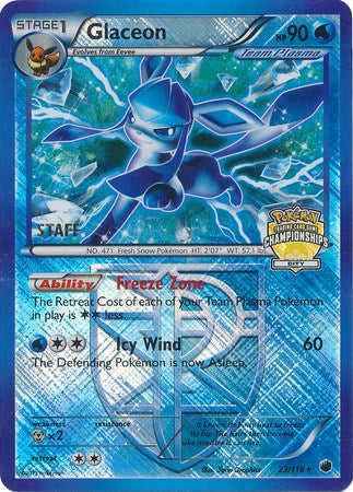 Glaceon (023/116) (City Championships) (Staff) [League & Championship Cards] | Rock City Comics