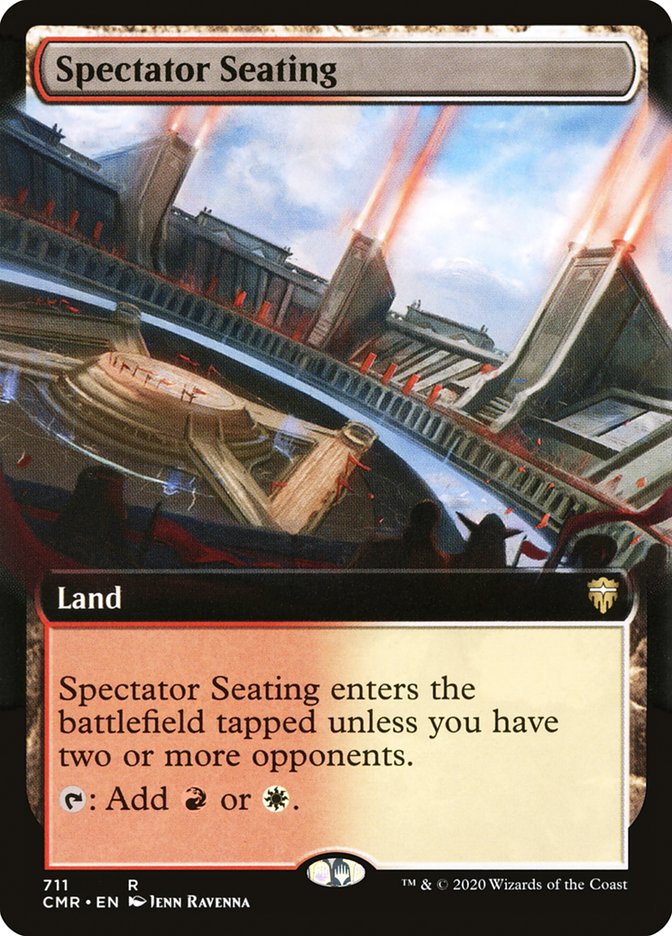 Spectator Seating (Extended Art) [Commander Legends] | Rock City Comics