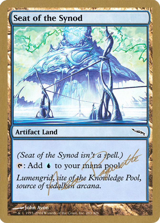 Seat of the Synod (Aeo Paquette) [World Championship Decks 2004] | Rock City Comics