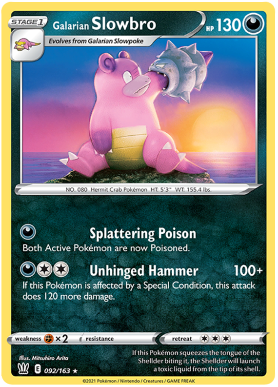 Galarian Slowbro (092/163) [Sword & Shield: Battle Styles] | Rock City Comics