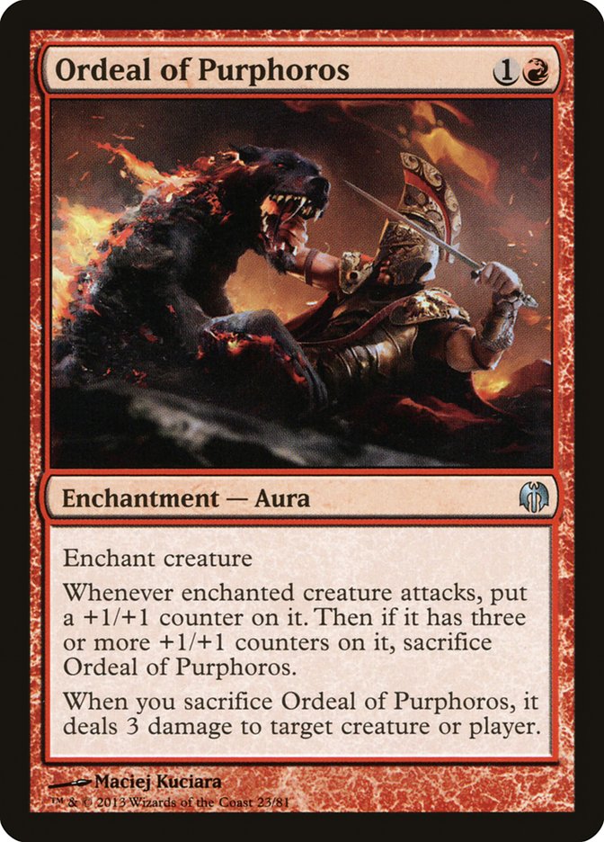 Ordeal of Purphoros [Duel Decks: Heroes vs. Monsters] | Rock City Comics