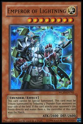 Emperor of Lightning [WCPS-EN702] Ultra Rare | Rock City Comics