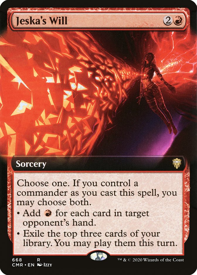 Jeska's Will (Extended Art) [Commander Legends] | Rock City Comics
