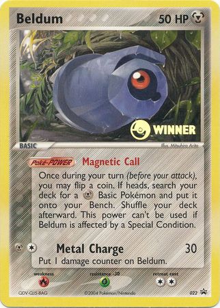 Beldum (022) (Winner Promo) [League & Championship Cards] | Rock City Comics