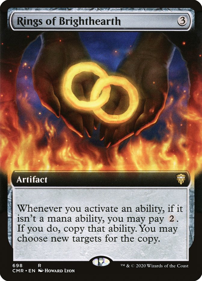 Rings of Brighthearth (Extended Art) [Commander Legends] | Rock City Comics