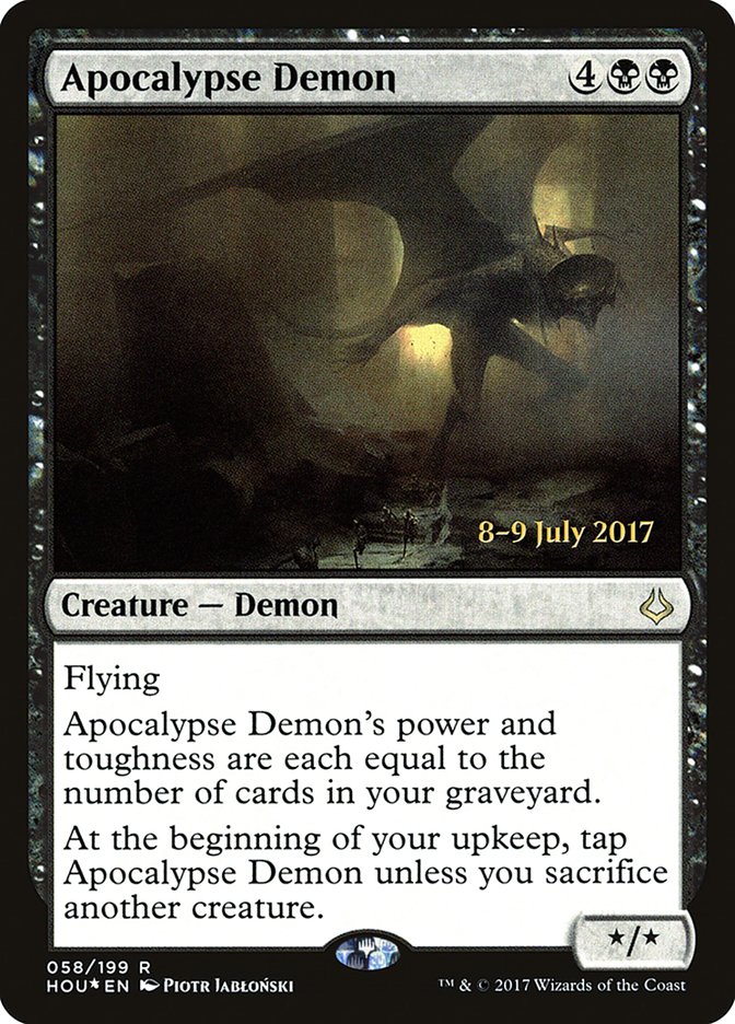 Apocalypse Demon [Hour of Devastation Prerelease Promos] | Rock City Comics