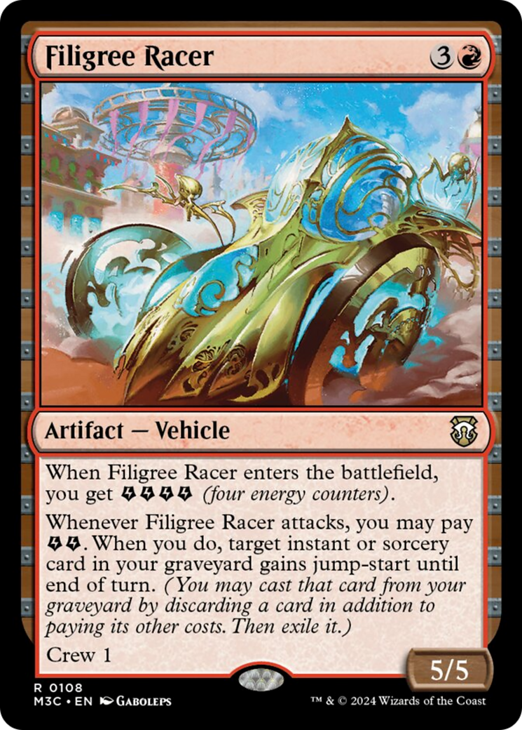 Filigree Racer [Modern Horizons 3 Commander] | Rock City Comics