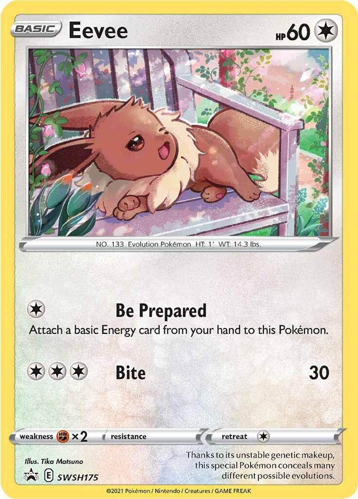 Eevee (SWSH175) [Sword & Shield: Black Star Promos] | Rock City Comics