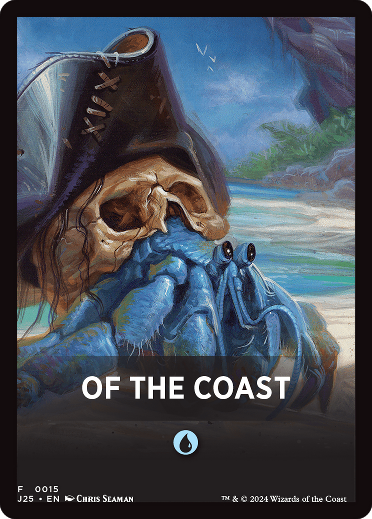 Of The Coast Theme Card [Foundations Jumpstart Front Cards] | Rock City Comics