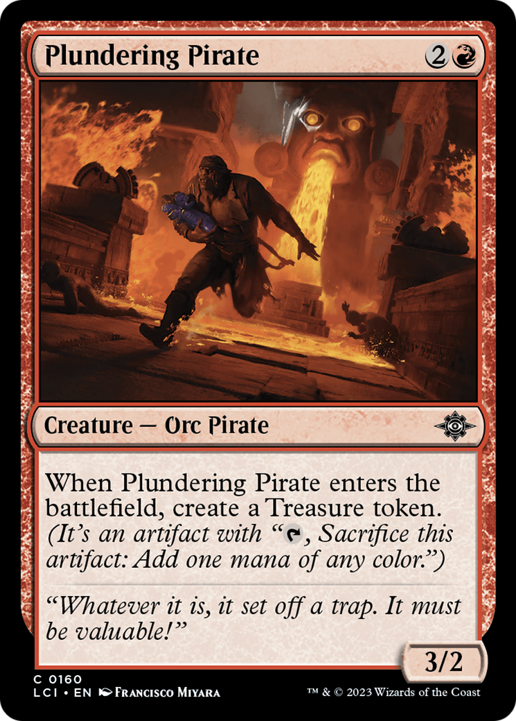 Plundering Pirate [The Lost Caverns of Ixalan] | Rock City Comics