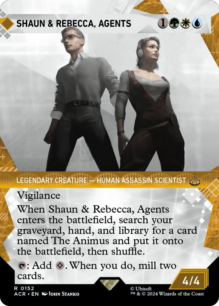 Shaun & Rebecca, Agents (Showcase) [Assassin's Creed] | Rock City Comics