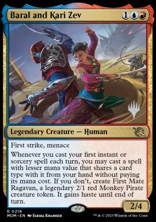 Baral and Kari Zev (Promo Pack) [March of the Machine Promos] | Rock City Comics