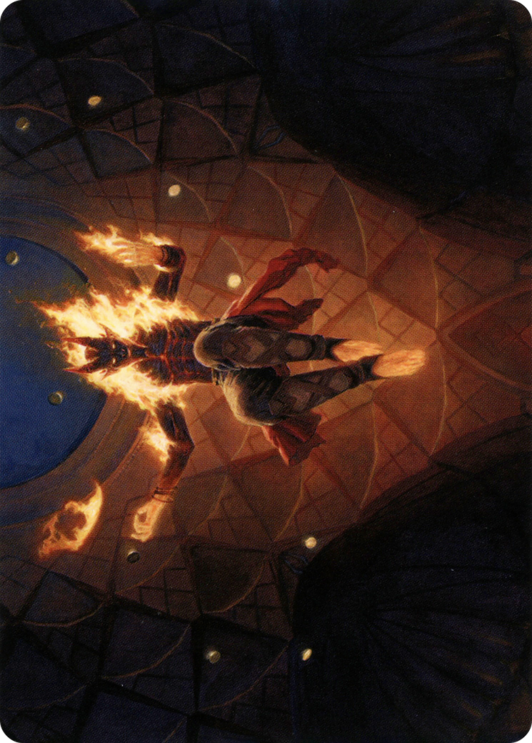 Yusri, Fortune's Flame Art Card [Modern Horizons 2 Art Series] | Rock City Comics