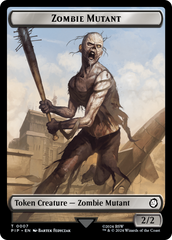 Zombie Mutant // Copy Double-Sided Token [Fallout Tokens] | Rock City Comics