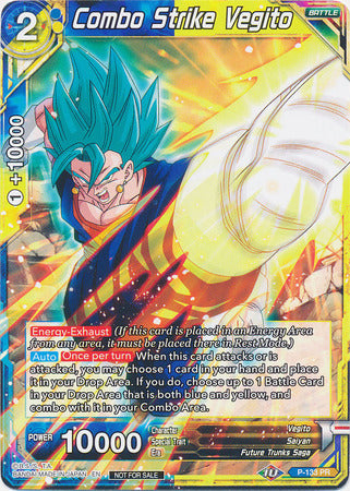 Combo Strike Vegito (Shop Tournament: Assault of Saiyans) (P-133) [Promotion Cards] | Rock City Comics