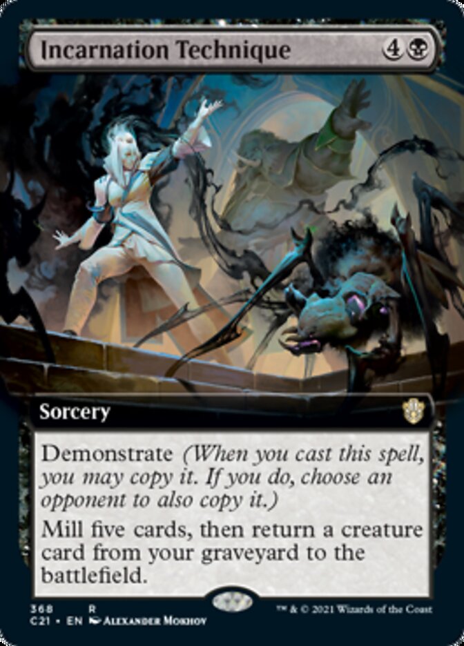 Incarnation Technique (Extended Art) [Commander 2021] | Rock City Comics