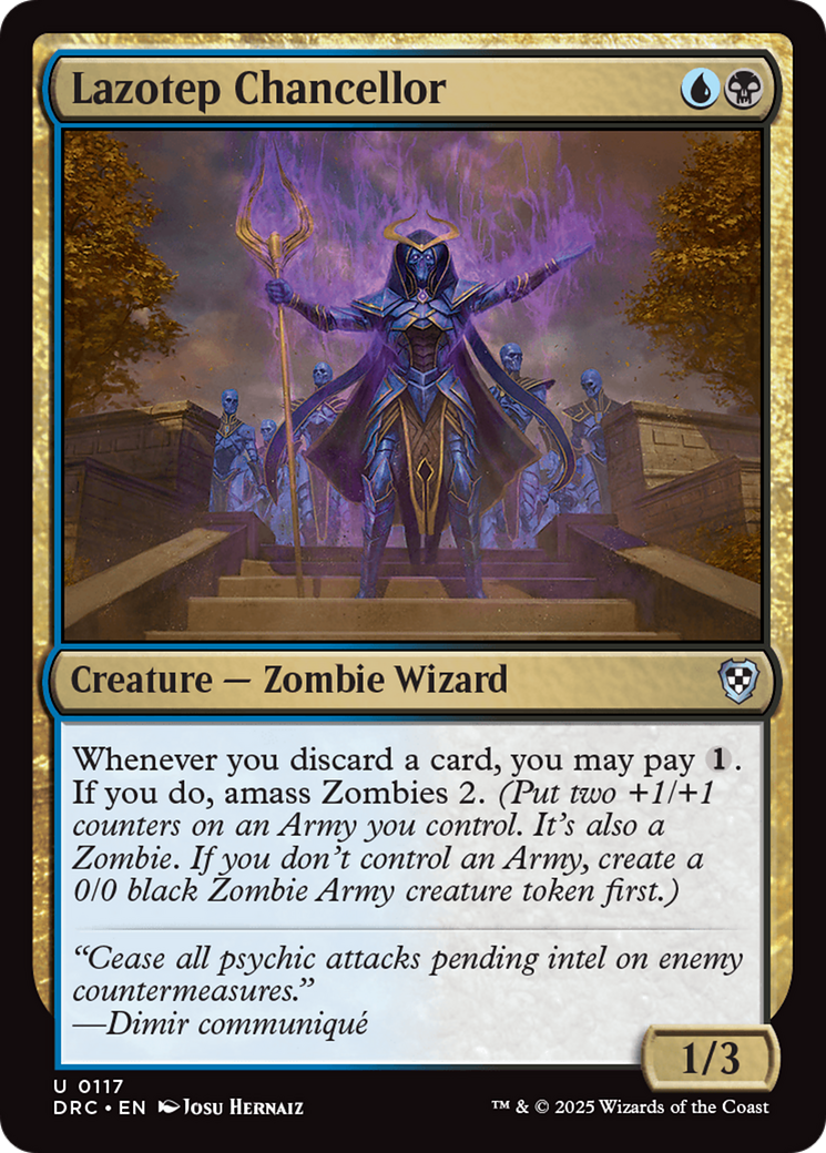 Lazotep Chancellor [Aetherdrift Commander] | Rock City Comics