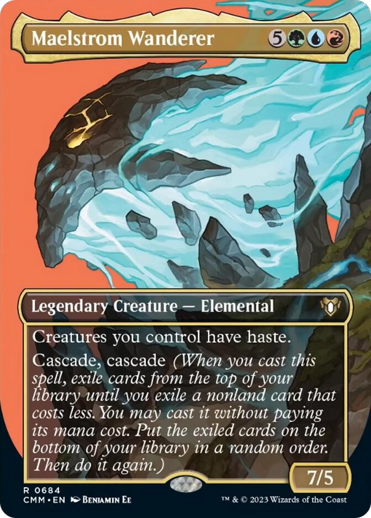 Maelstrom Wanderer (Borderless Profile) [Commander Masters] | Rock City Comics