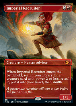 Imperial Recruiter (Borderless Alternate Art) [Modern Horizons 2] | Rock City Comics