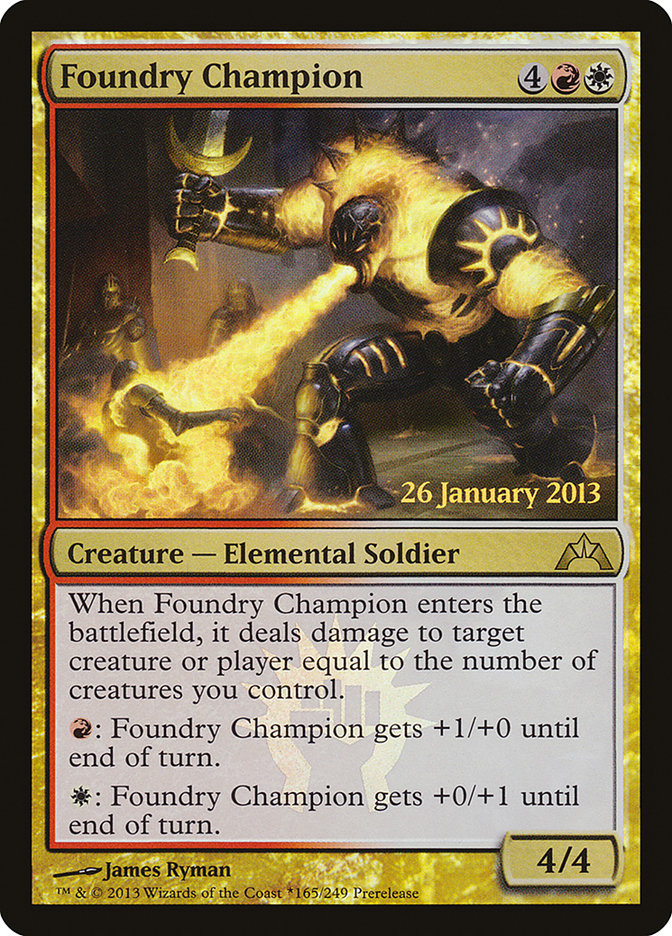 Foundry Champion [Gatecrash Prerelease Promos] | Rock City Comics