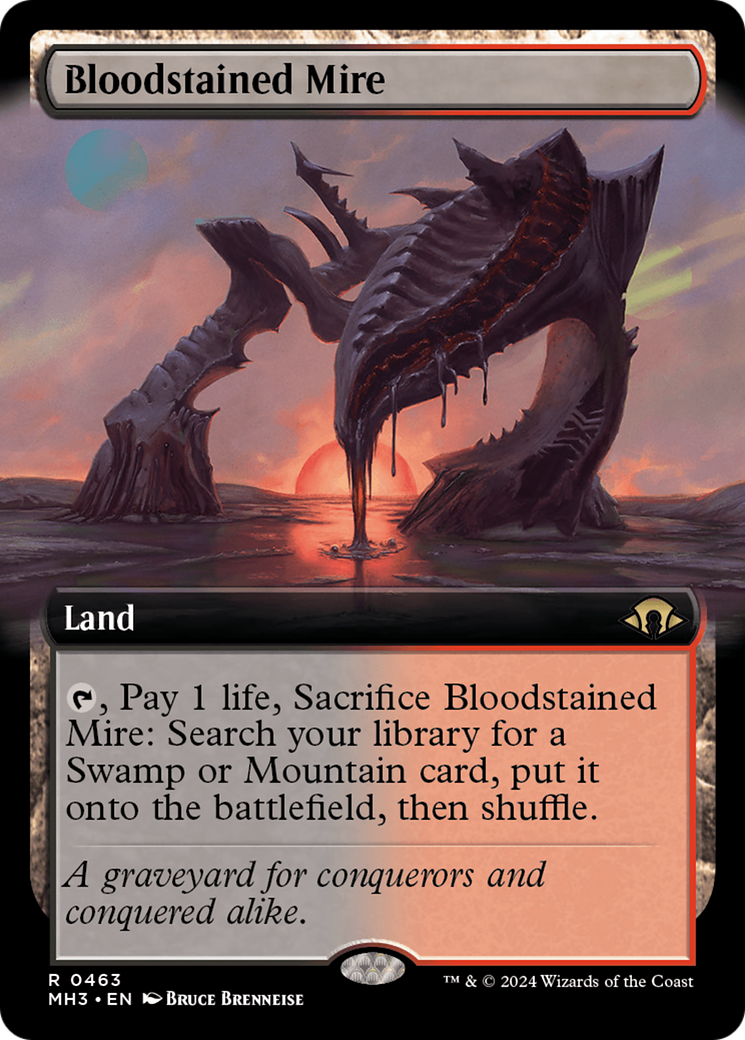 Bloodstained Mire (Extended Art) [Modern Horizons 3] | Rock City Comics