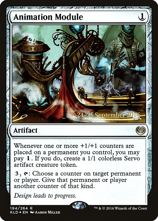 Animation Module [Kaladesh Prerelease Promos] | Rock City Comics
