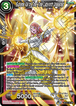 Supreme Kai of Time, Time Labyrinth Unleashed (BT13-135) [Supreme Rivalry] | Rock City Comics