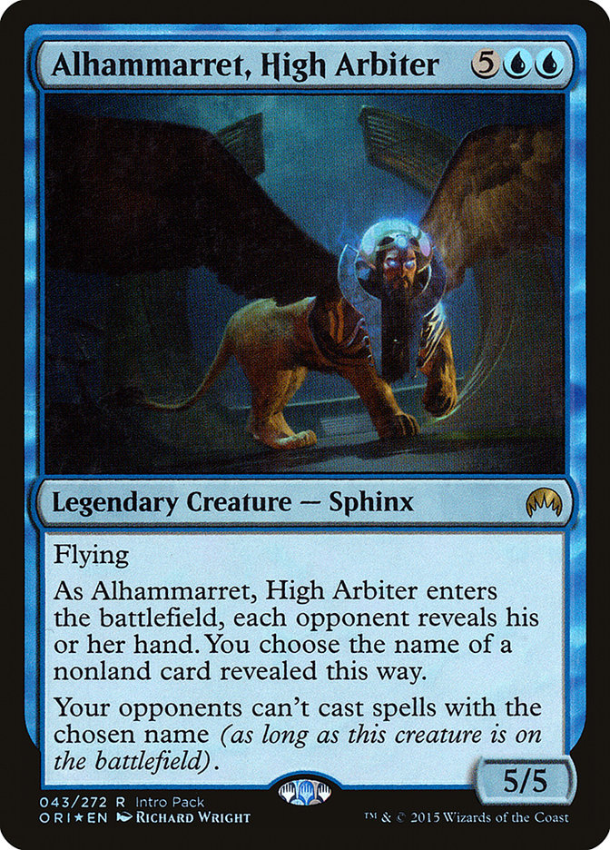 Alhammarret, High Arbiter (Intro Pack) [Magic Origins Promos] | Rock City Comics
