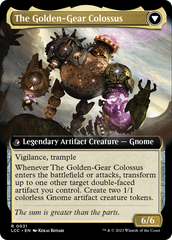 Tetzin, Gnome Champion // The Golden-Gear Colossus (Extended Art) [The Lost Caverns of Ixalan Commander] | Rock City Comics
