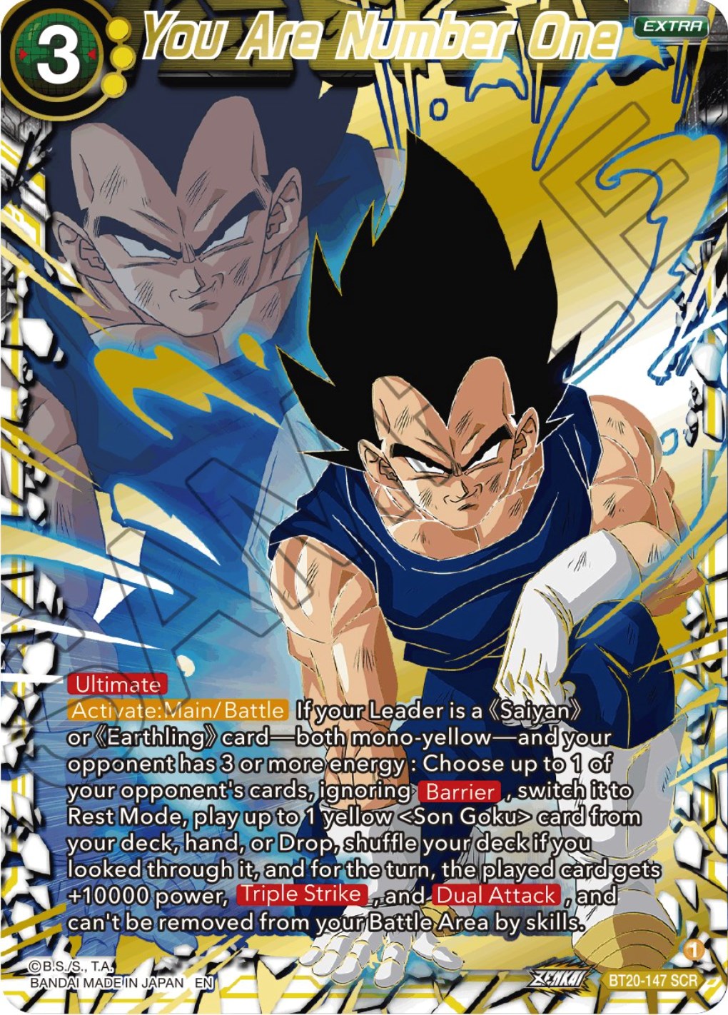You Are Number One (BT20-147) [Power Absorbed] | Rock City Comics