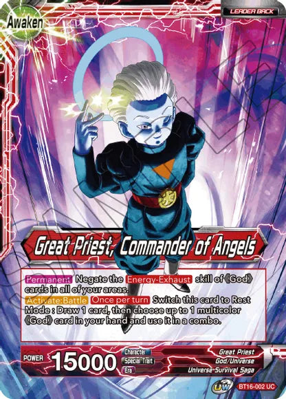 Great Priest // Great Priest, Commander of Angels (BT16-002) [Realm of the Gods] | Rock City Comics