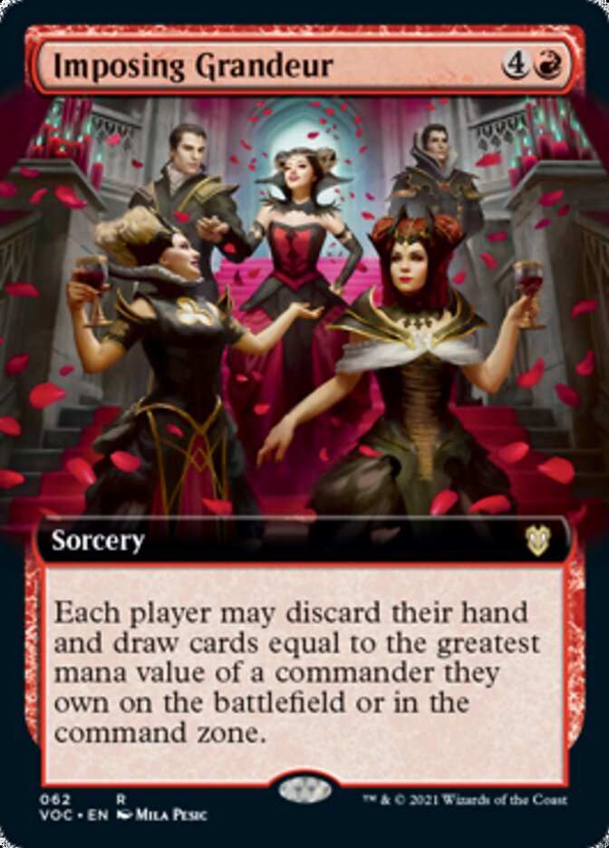 Imposing Grandeur (Extended Art) [Innistrad: Crimson Vow Commander] | Rock City Comics
