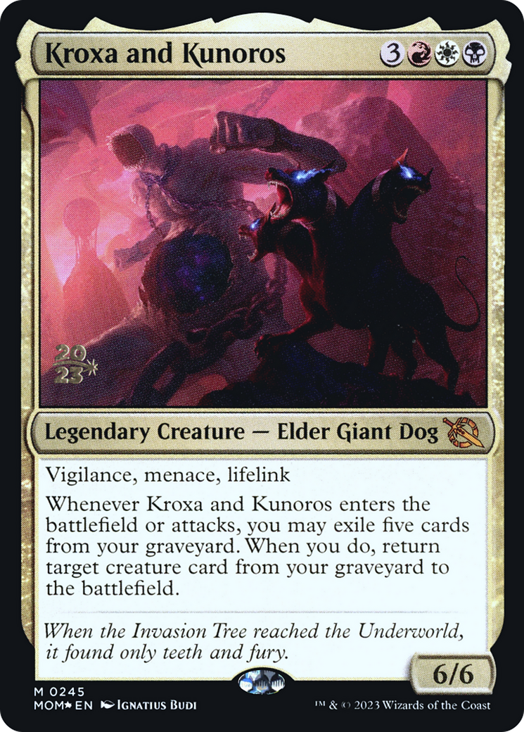 Kroxa and Kunoros [March of the Machine Prerelease Promos] | Rock City Comics