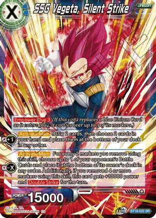 SSG Vegeta, Silent Strike (BT16-022) [Realm of the Gods] | Rock City Comics